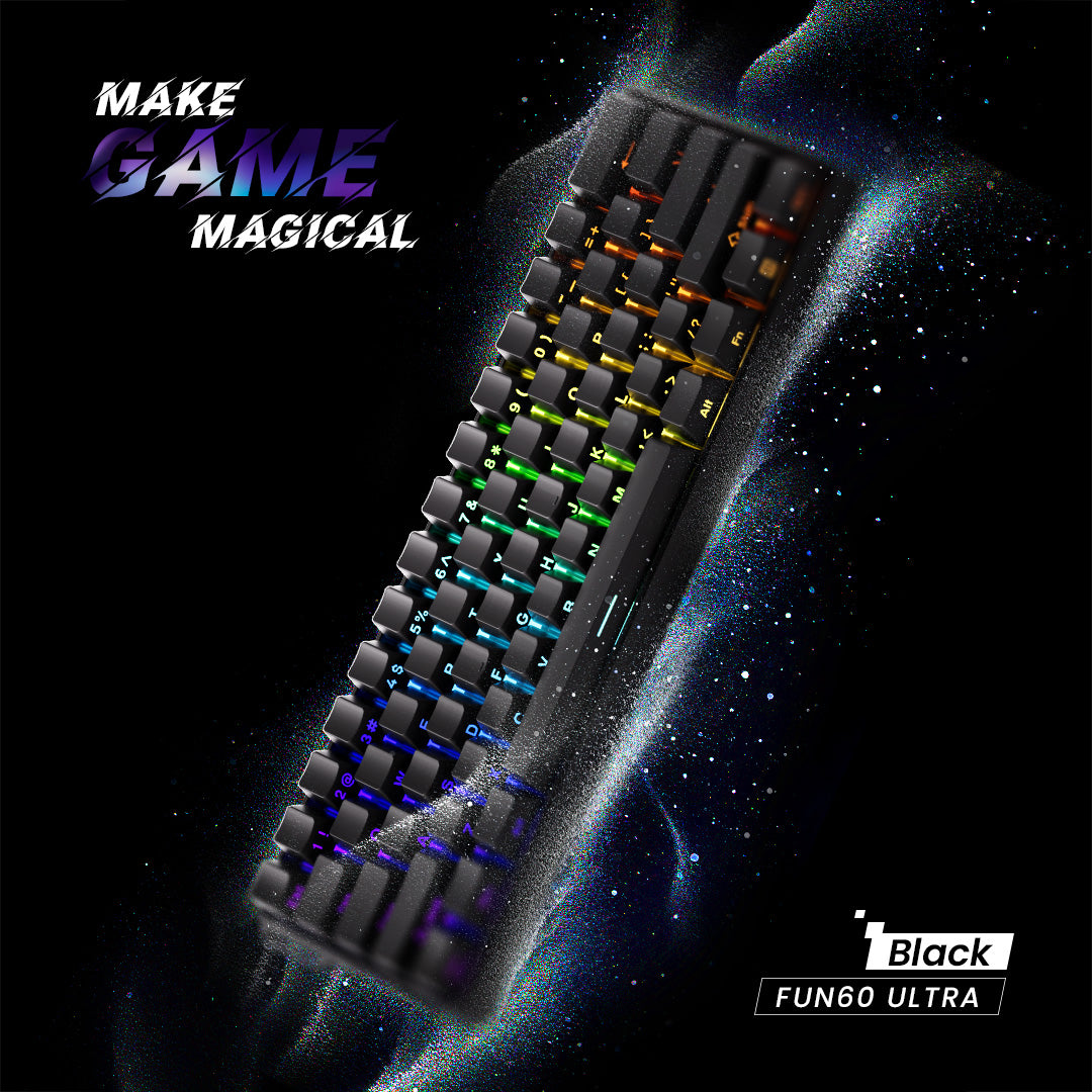 FUN60 Ultra TMR/HE Magnetic Keyboard