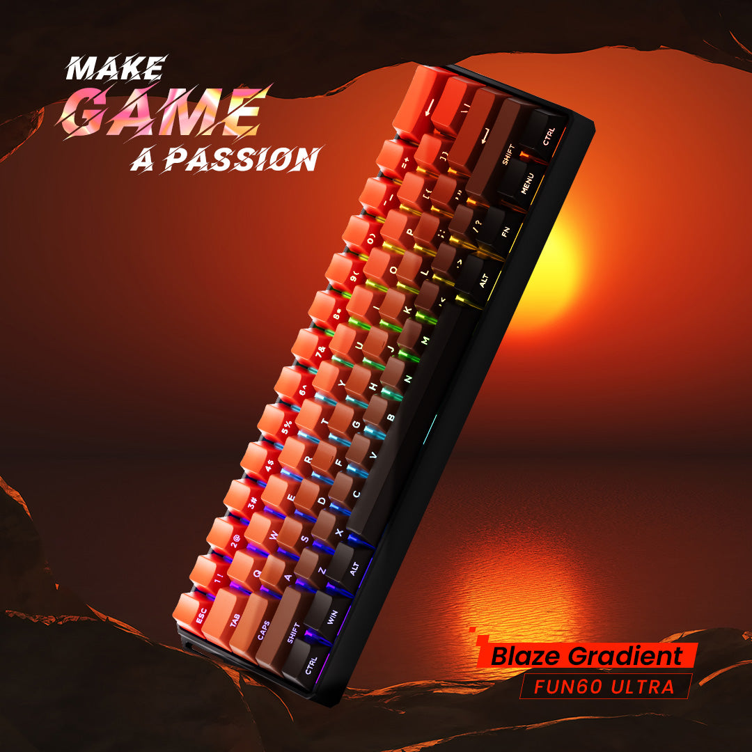 FUN60 Ultra TMR/HE Magnetic Keyboard