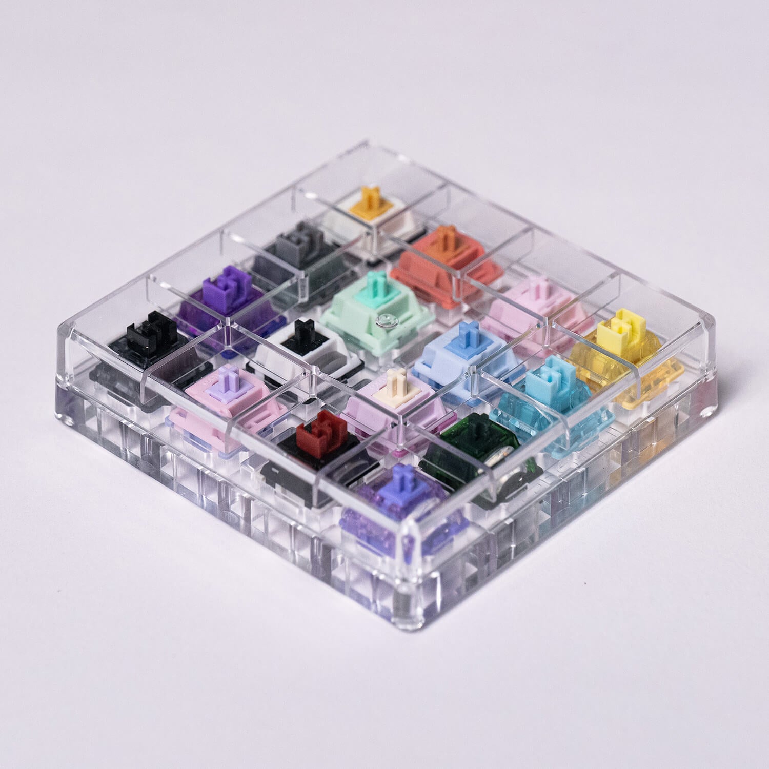 Monsgeek 16 key switch tester with dust proof top case