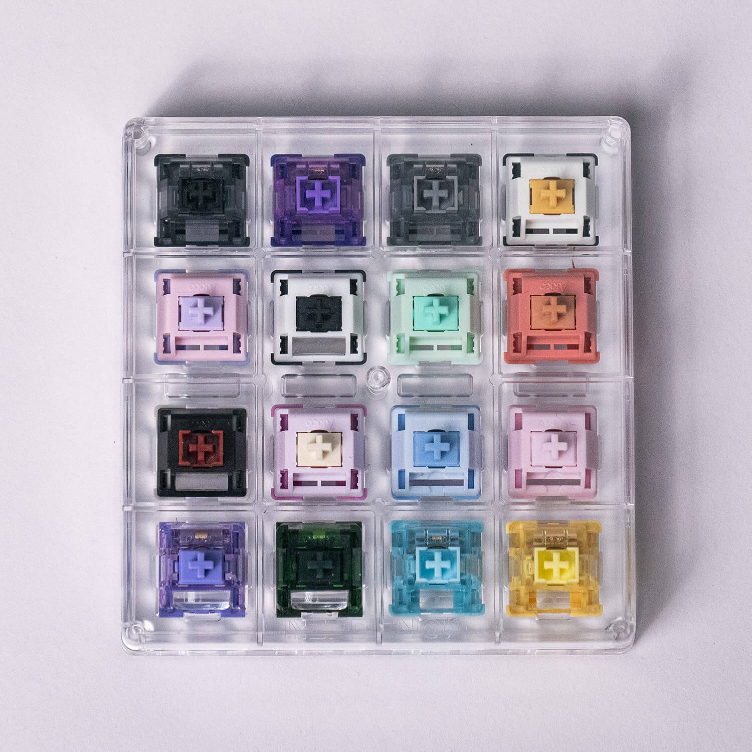 Monsgeek 16 key switch tester withdust proof top case