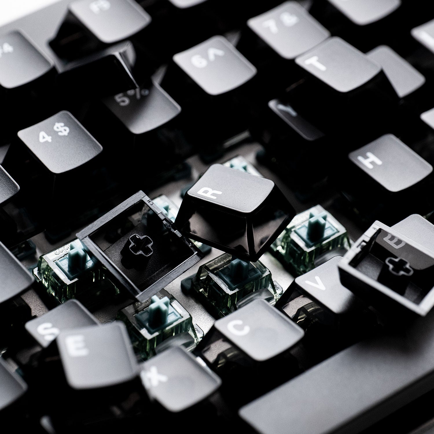 Akko PC Transparent Keycap Set (82-Key)