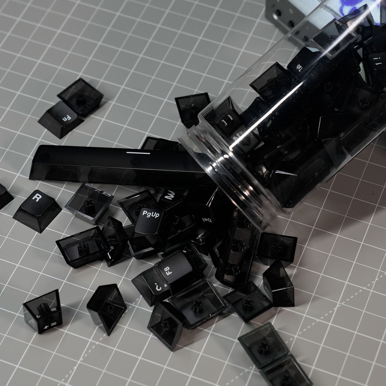 Akko PC Transparent Keycap Set (82-Key)