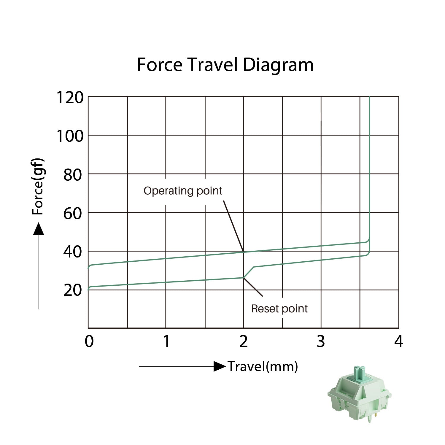 Akko Botany Switch (Linear, 45pcs)