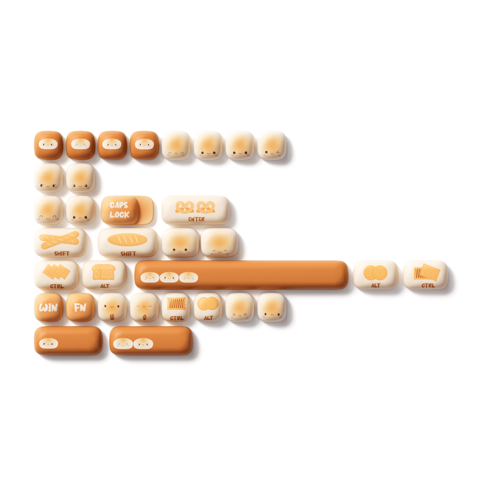 Akko Bun Wonderland Keycap Set (138-key)