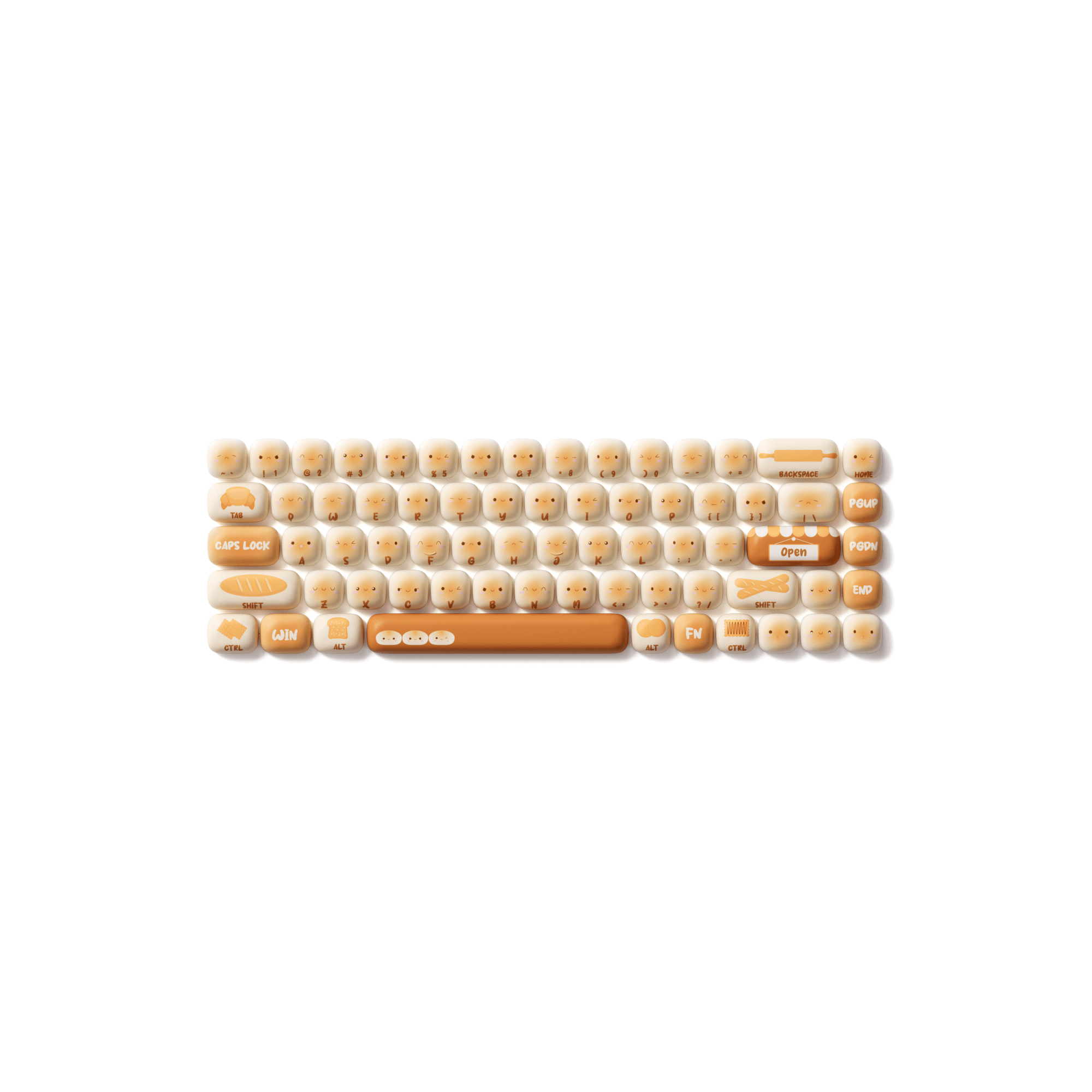 Akko Bun Wonderland Keycap Set (138-key)