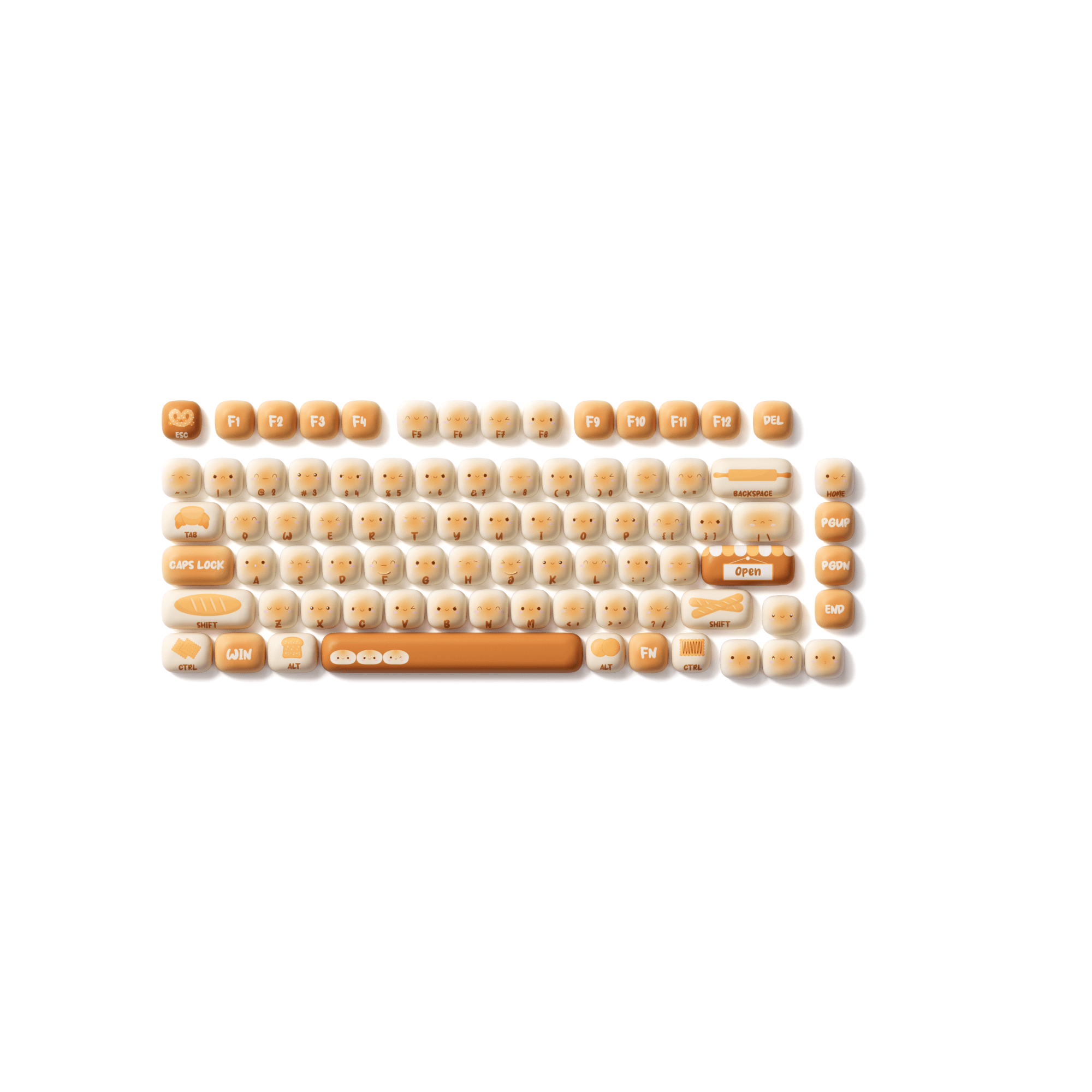 Akko Bun Wonderland Keycap Set (138-key)
