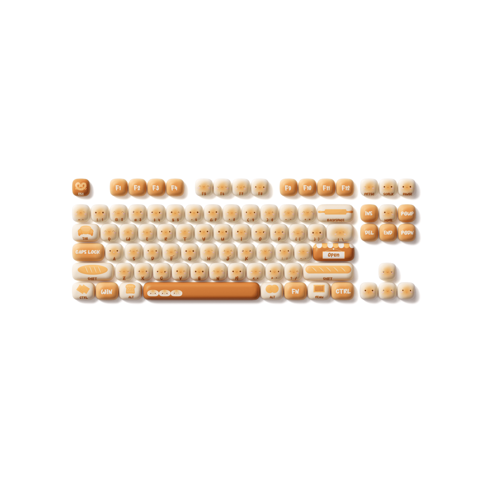 Akko Bun Wonderland Keycap Set (138-key)