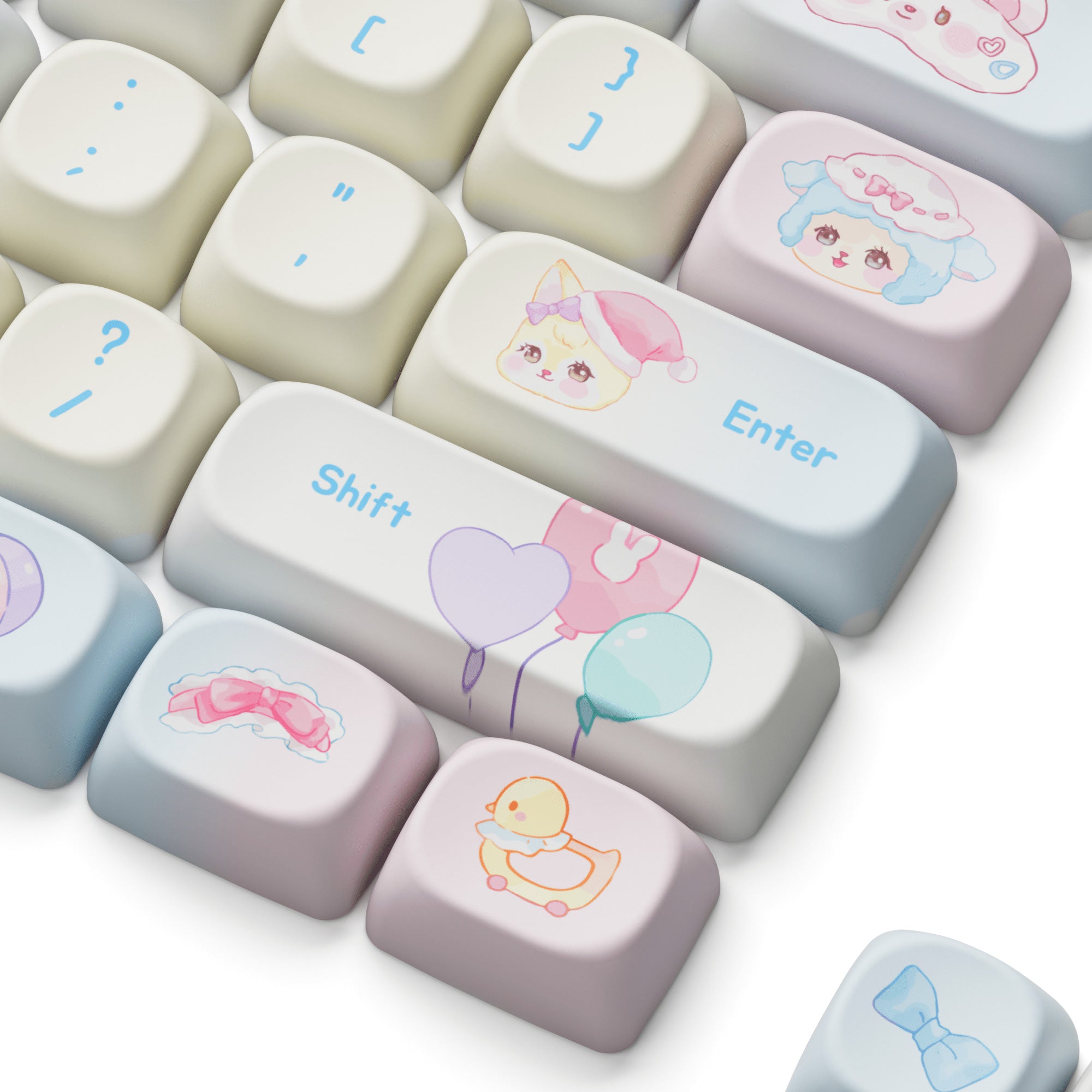 Akko Butterfly Fantasy Keycap Set (140-key)