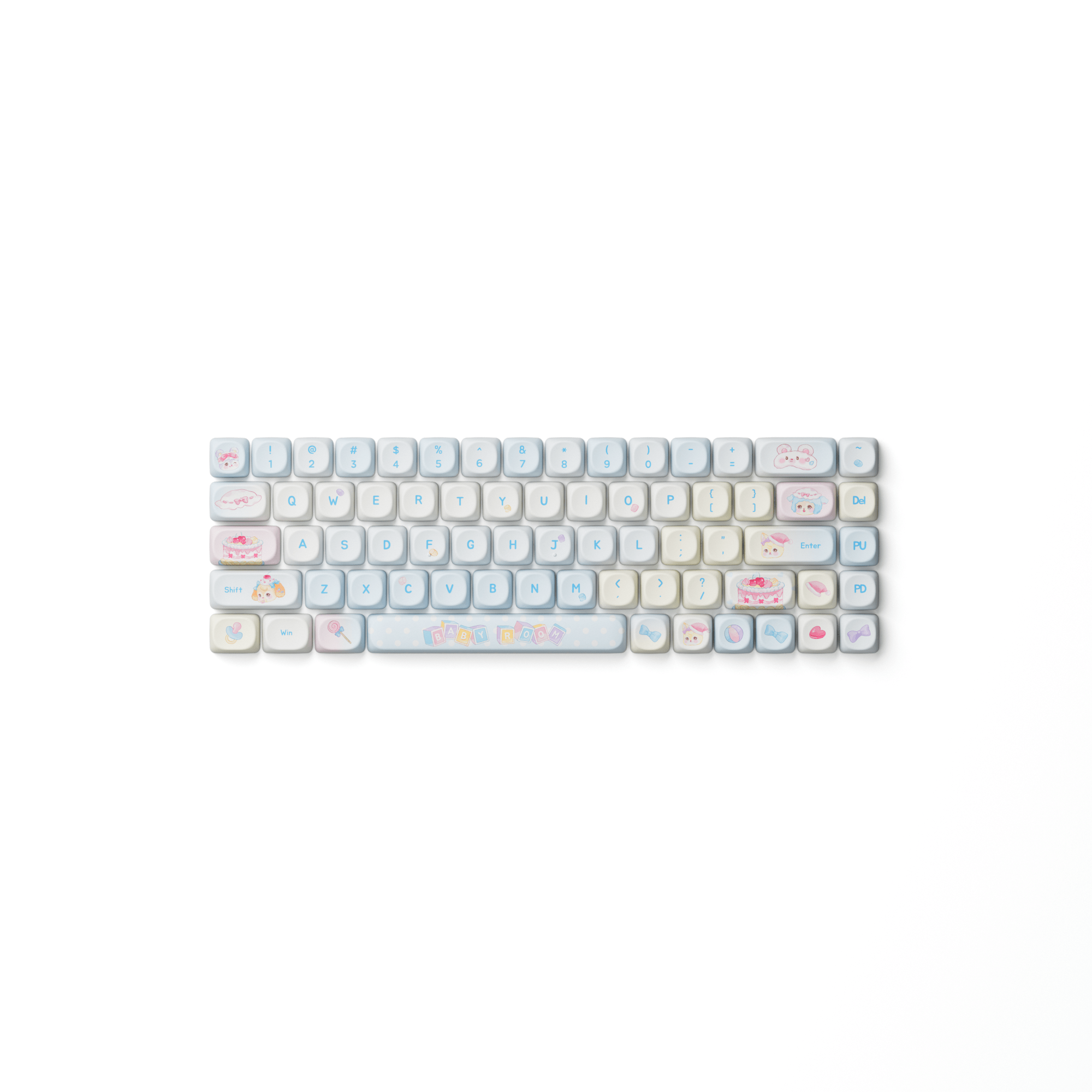 Akko Butterfly Fantasy Keycap Set (140-key)