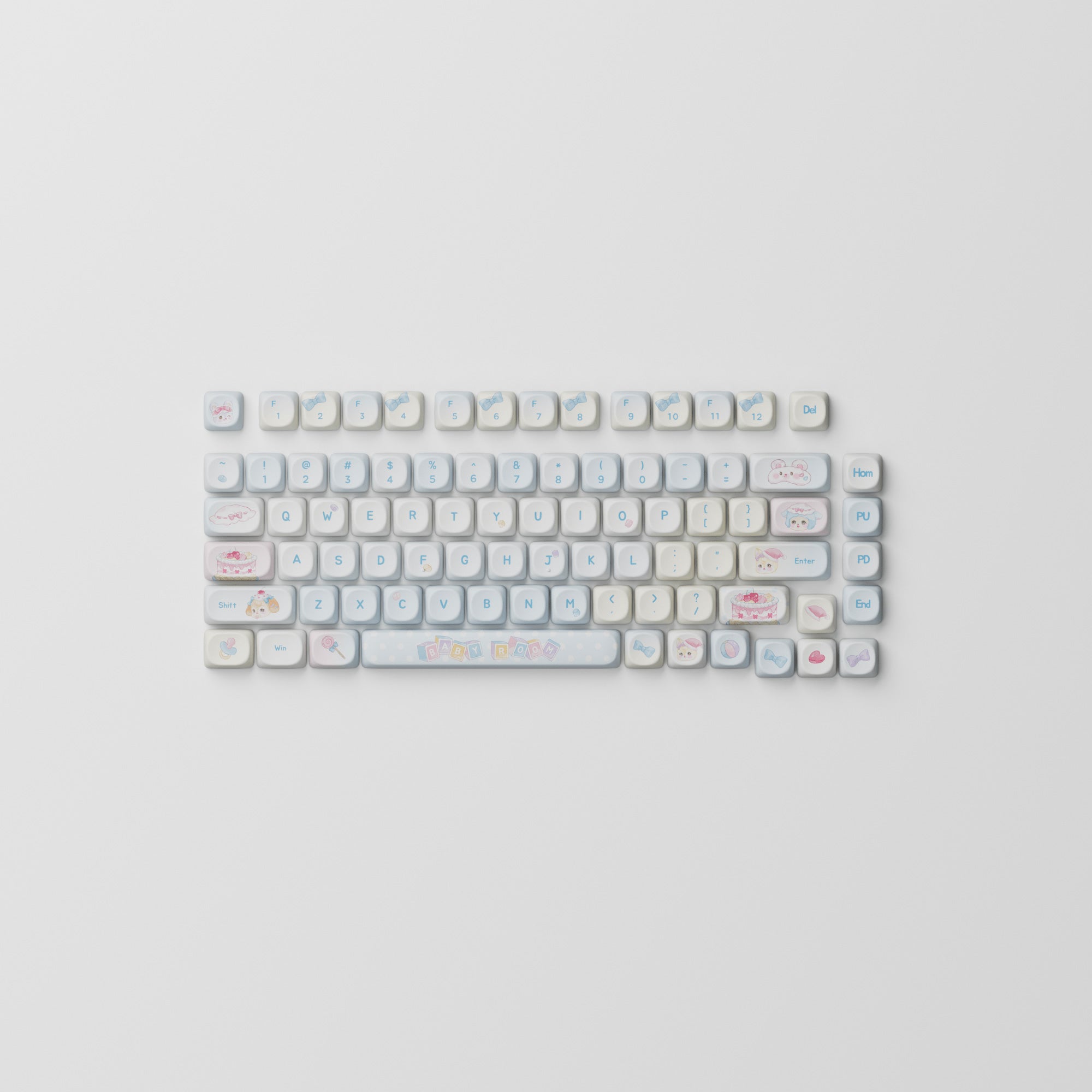 Akko Butterfly Fantasy Keycap Set (140-key)