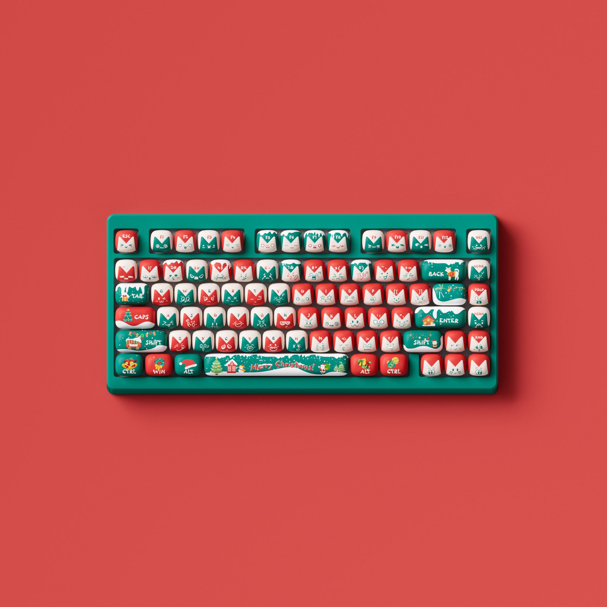 Akko Christmas Fantasy Keycap Set (137-key)