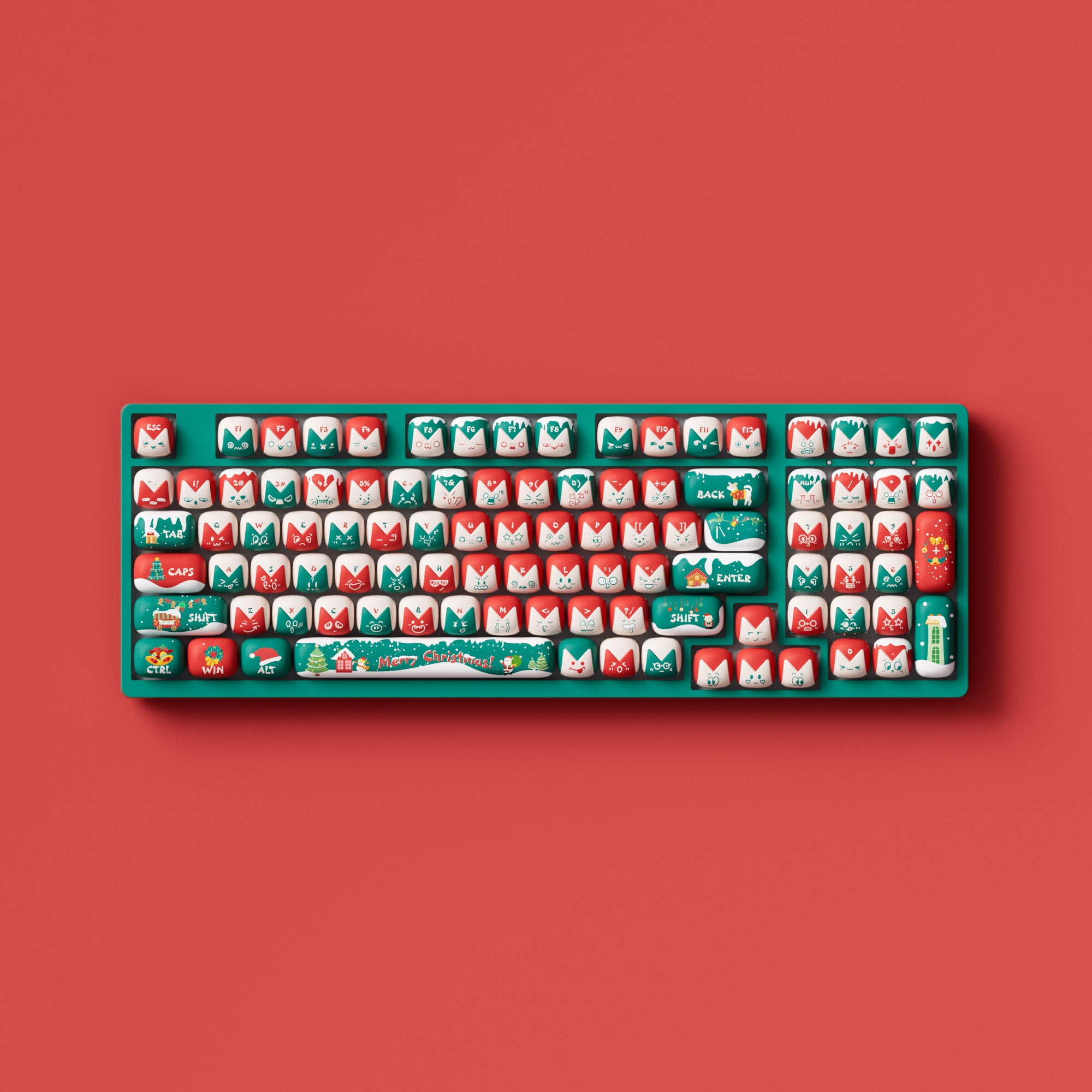 Akko Christmas Fantasy Keycap Set (137-key)