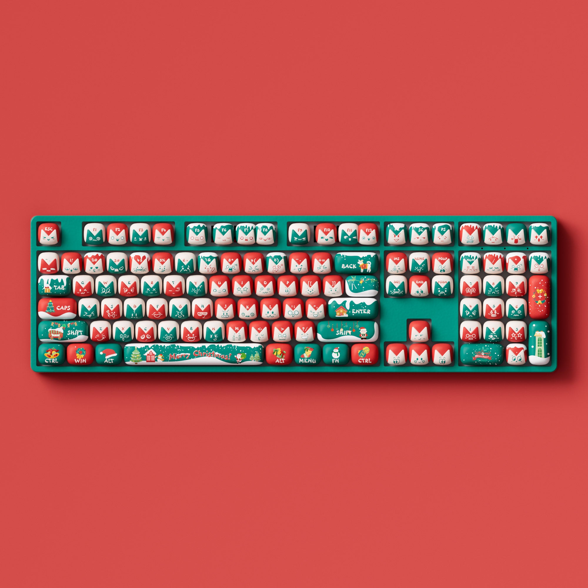 Akko Christmas Fantasy Keycap Set (137-key)