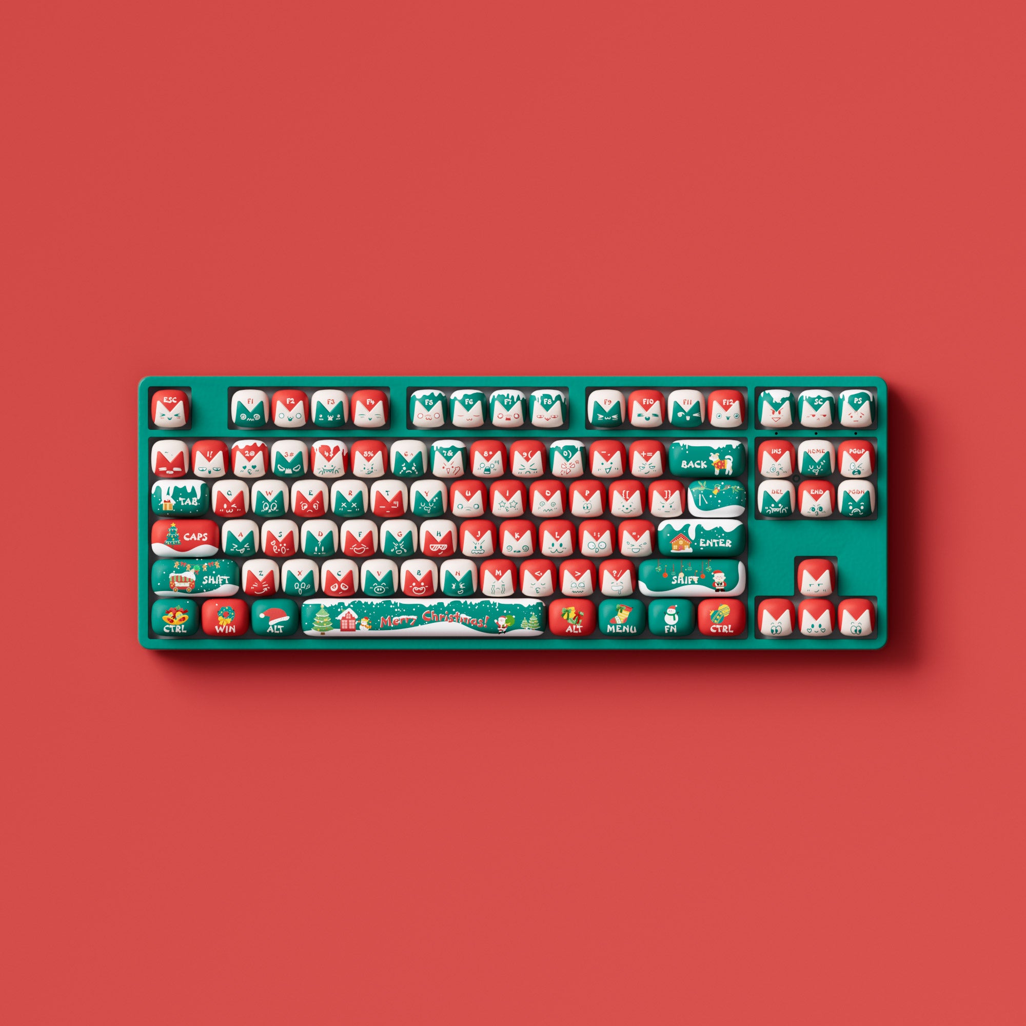 Akko Christmas Fantasy Keycap Set (137-key)