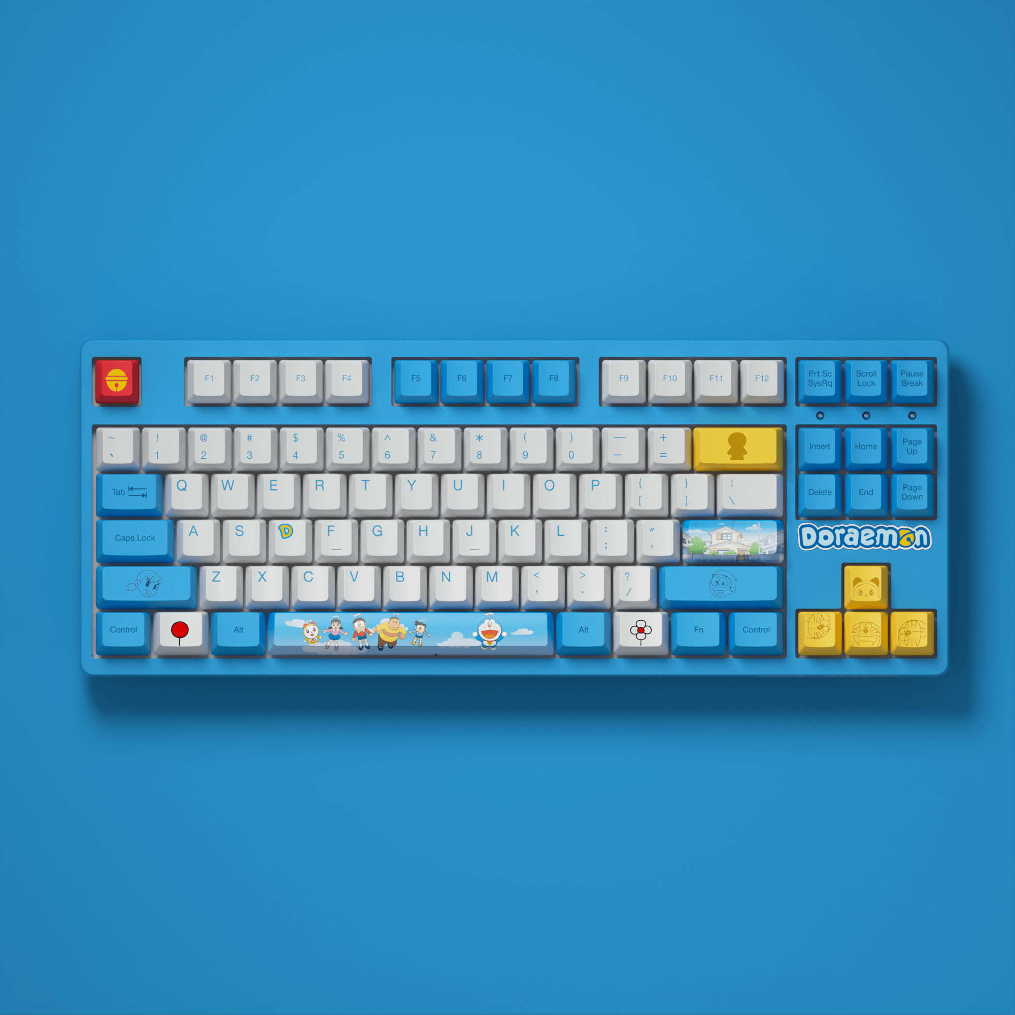 Akko Doraemon Keycap Set(138-key)