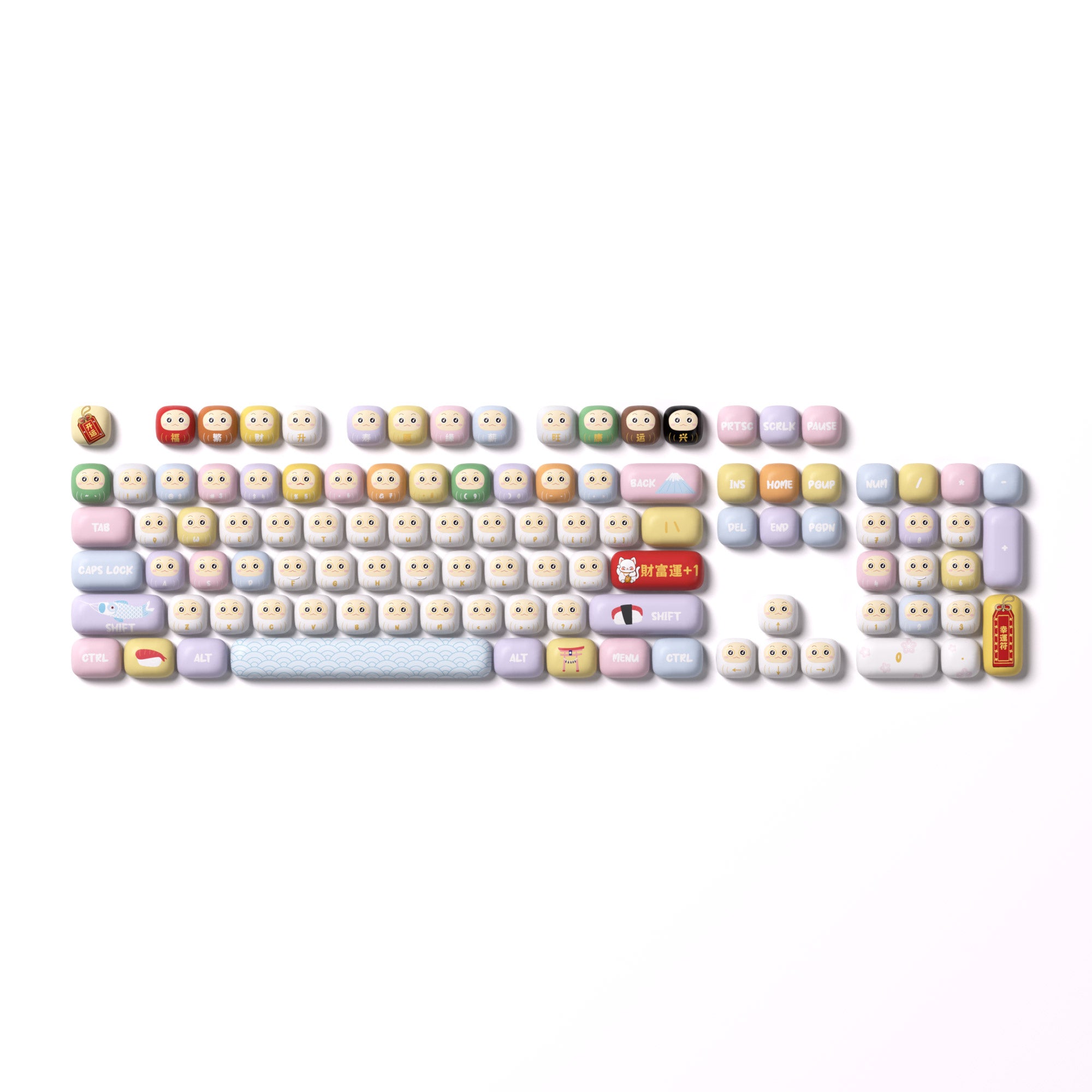 Akko Good Luck Charm Keycap Set (138-key)