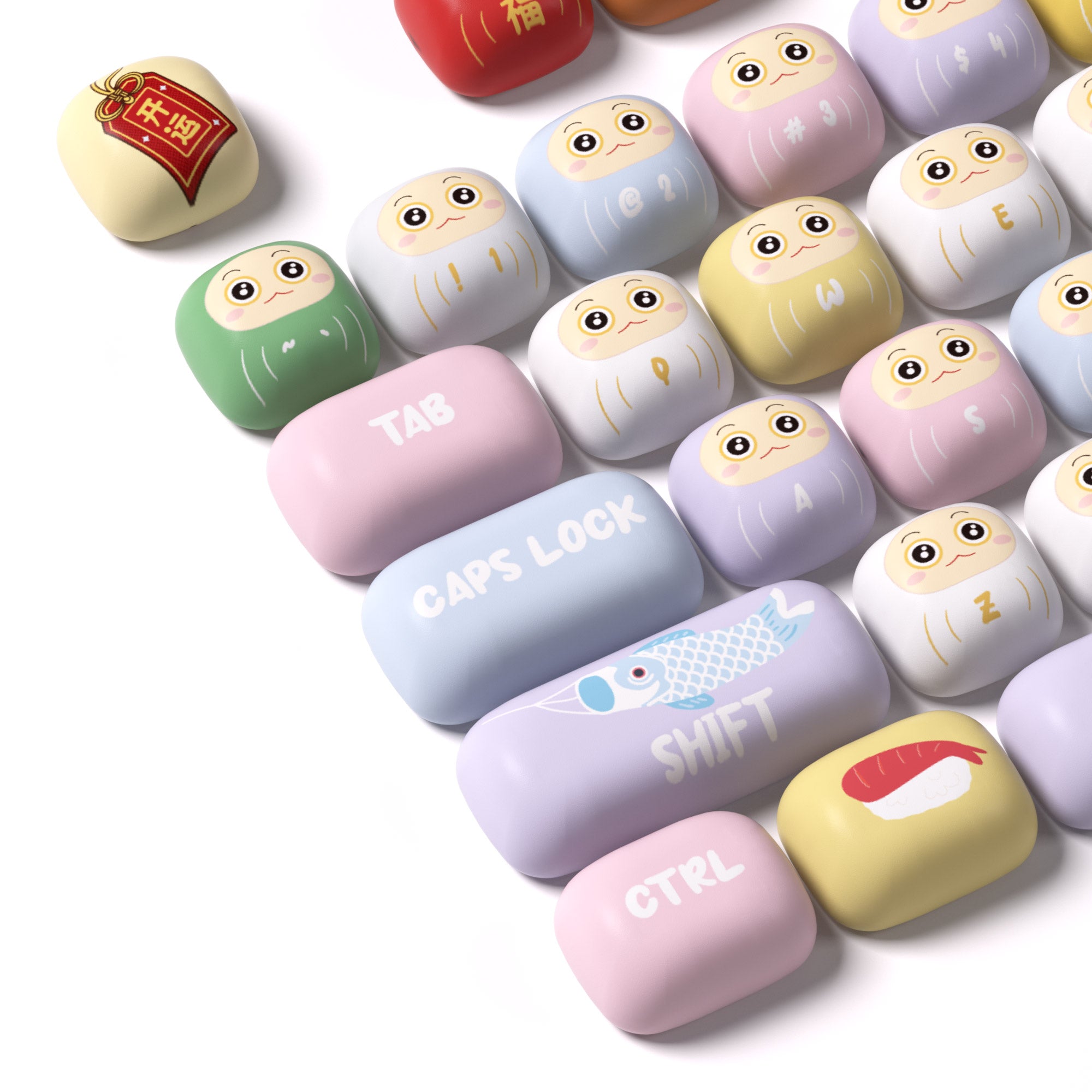 Akko Good Luck Charm Keycap Set (138-key)