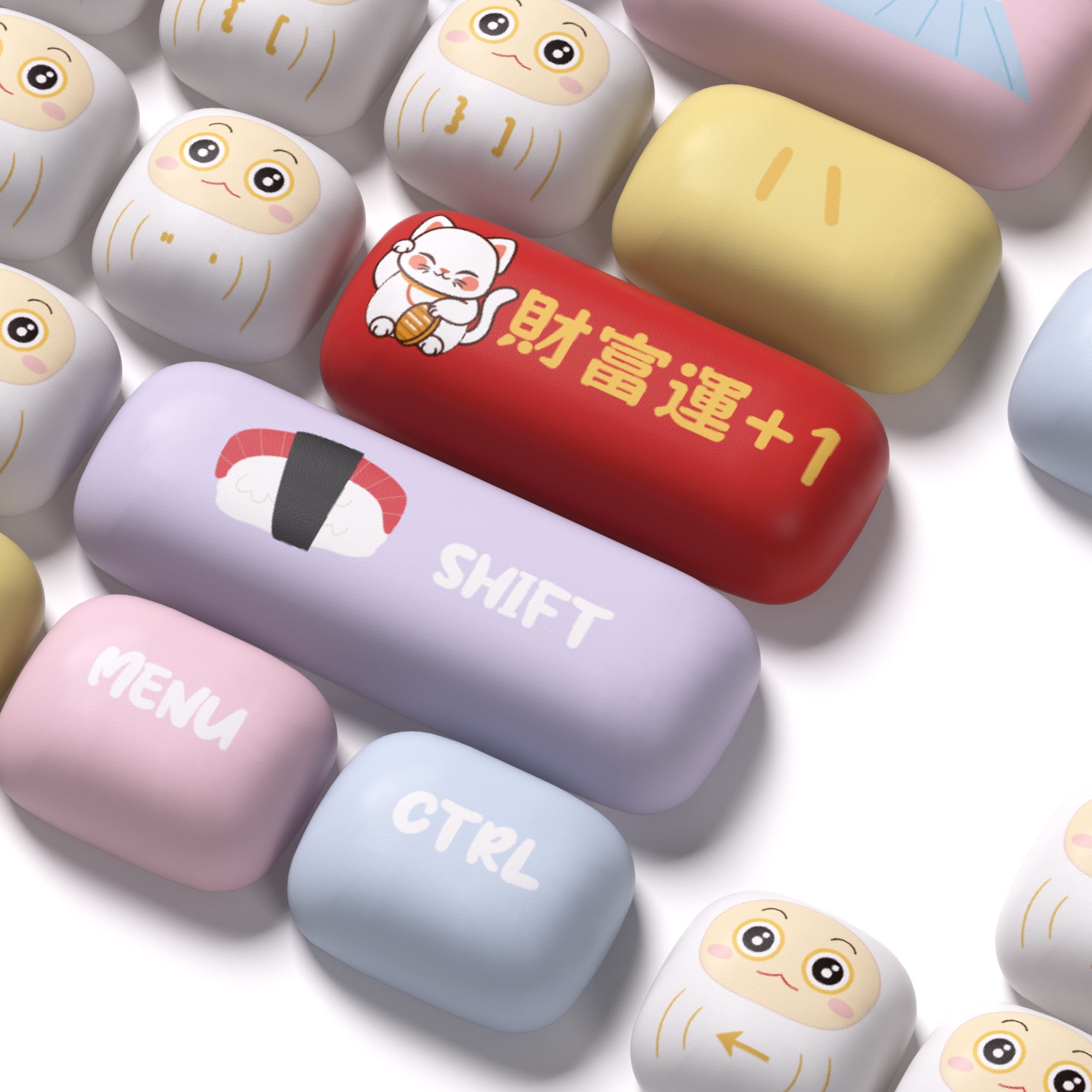 Akko Good Luck Charm Keycap Set (138-key)