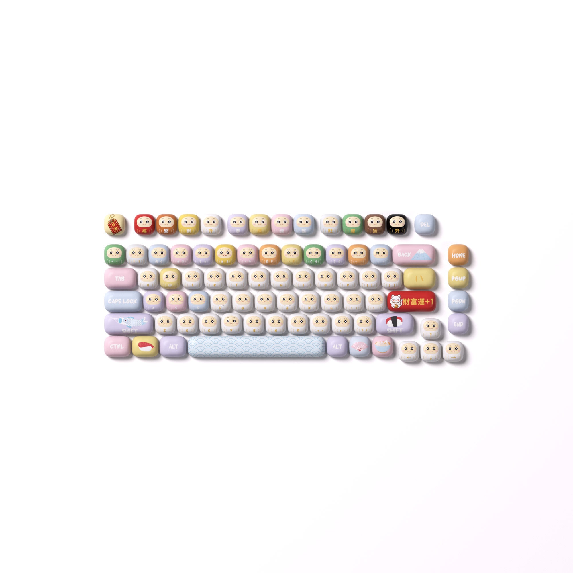 Akko Good Luck Charm Keycap Set (138-key)