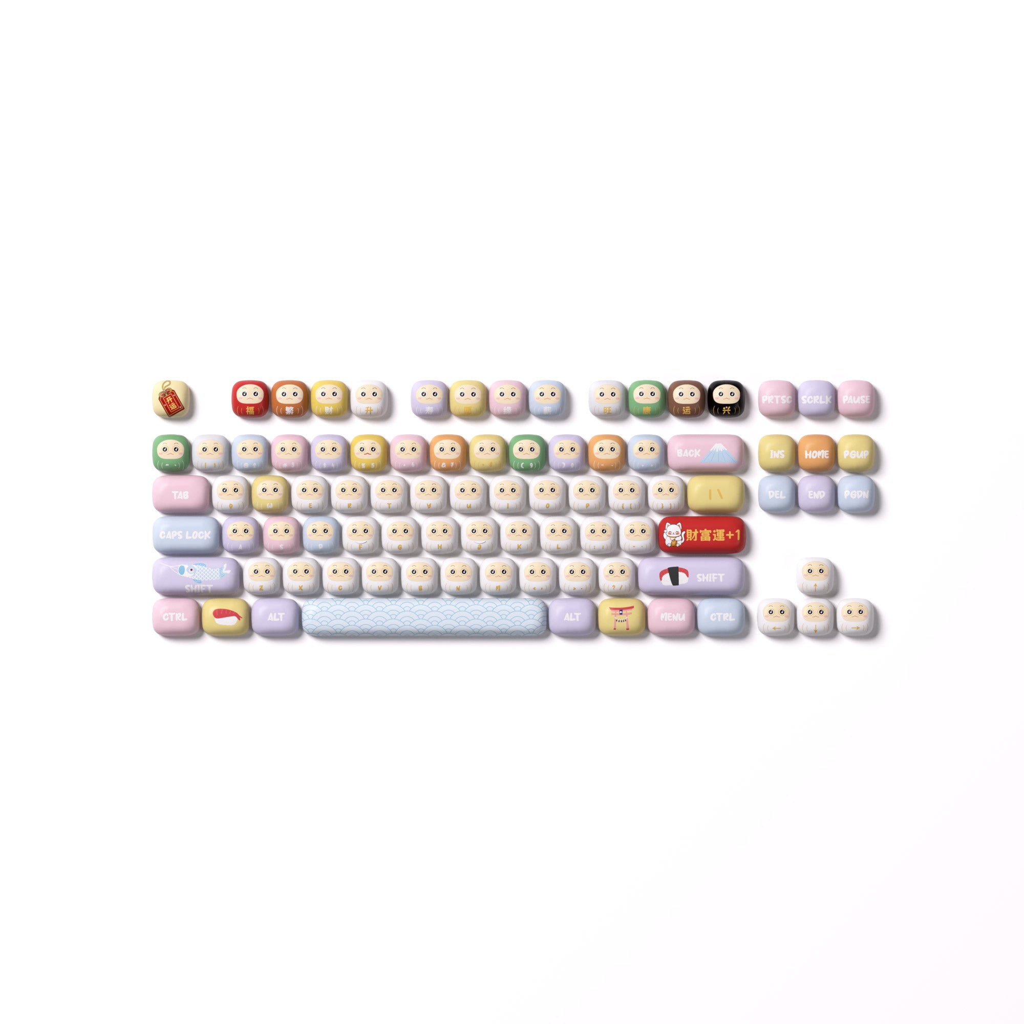 Akko Good Luck Charm Keycap Set (138-key)