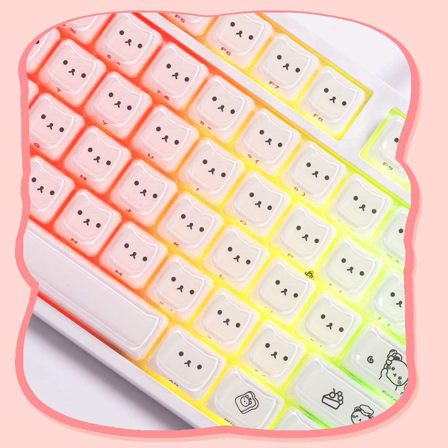 Greedy Bear Keycap Set (119-Key)