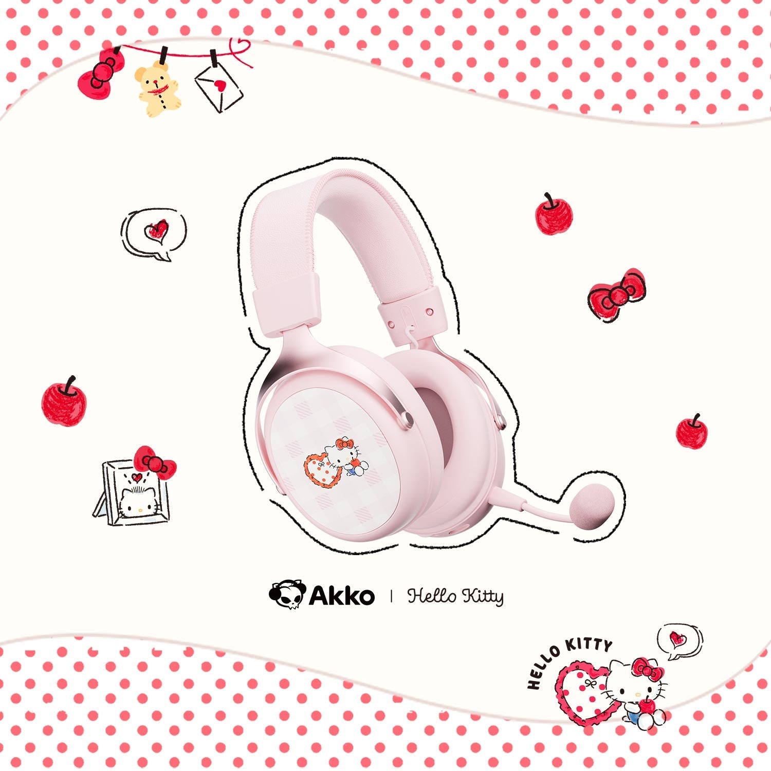 Verge S9 Hello Kitty Gaming Headset
