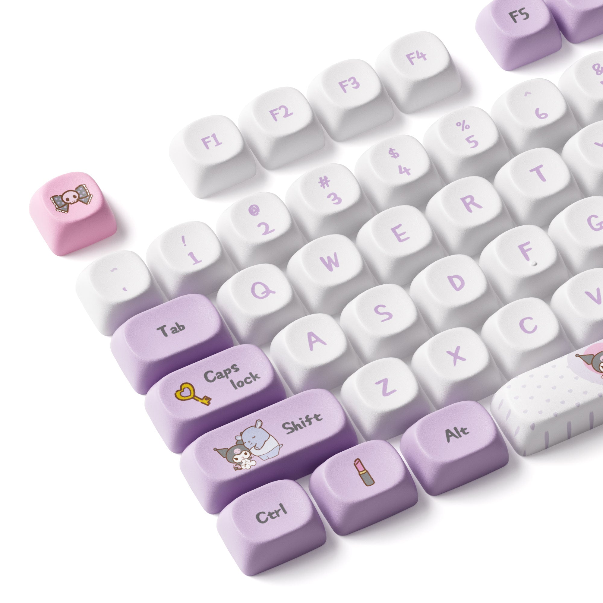 Akko Kuromi Keycap Set