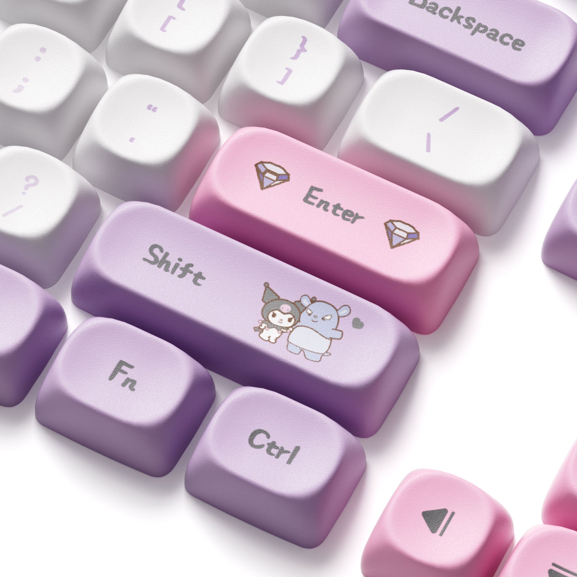Akko Kuromi Keycap Set