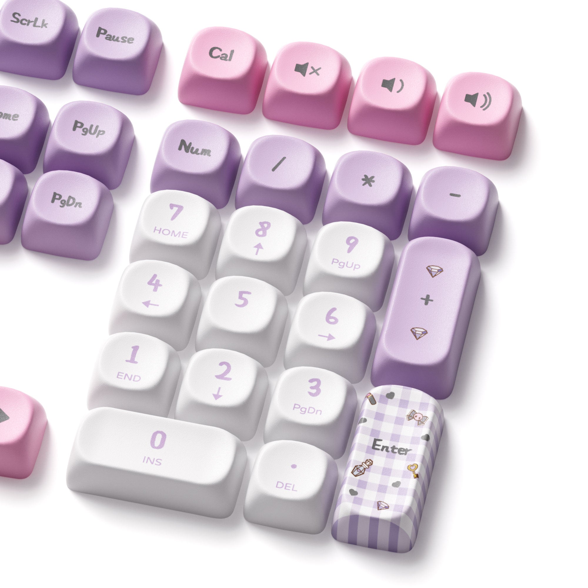 Akko Kuromi Keycap Set