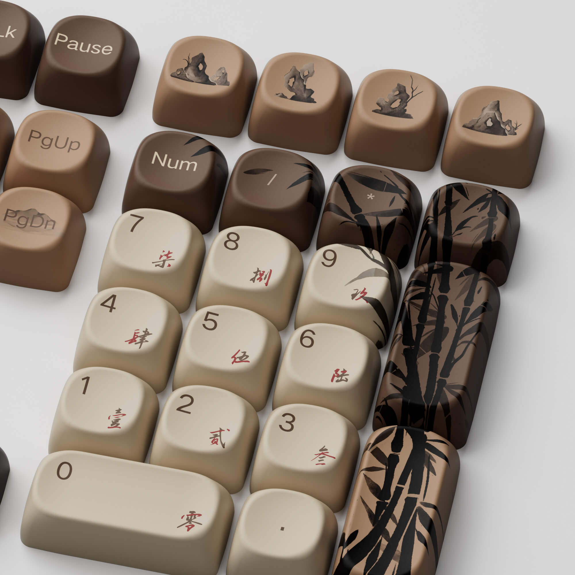 Akko Mountain Seclusion Keycap Set (140-key)