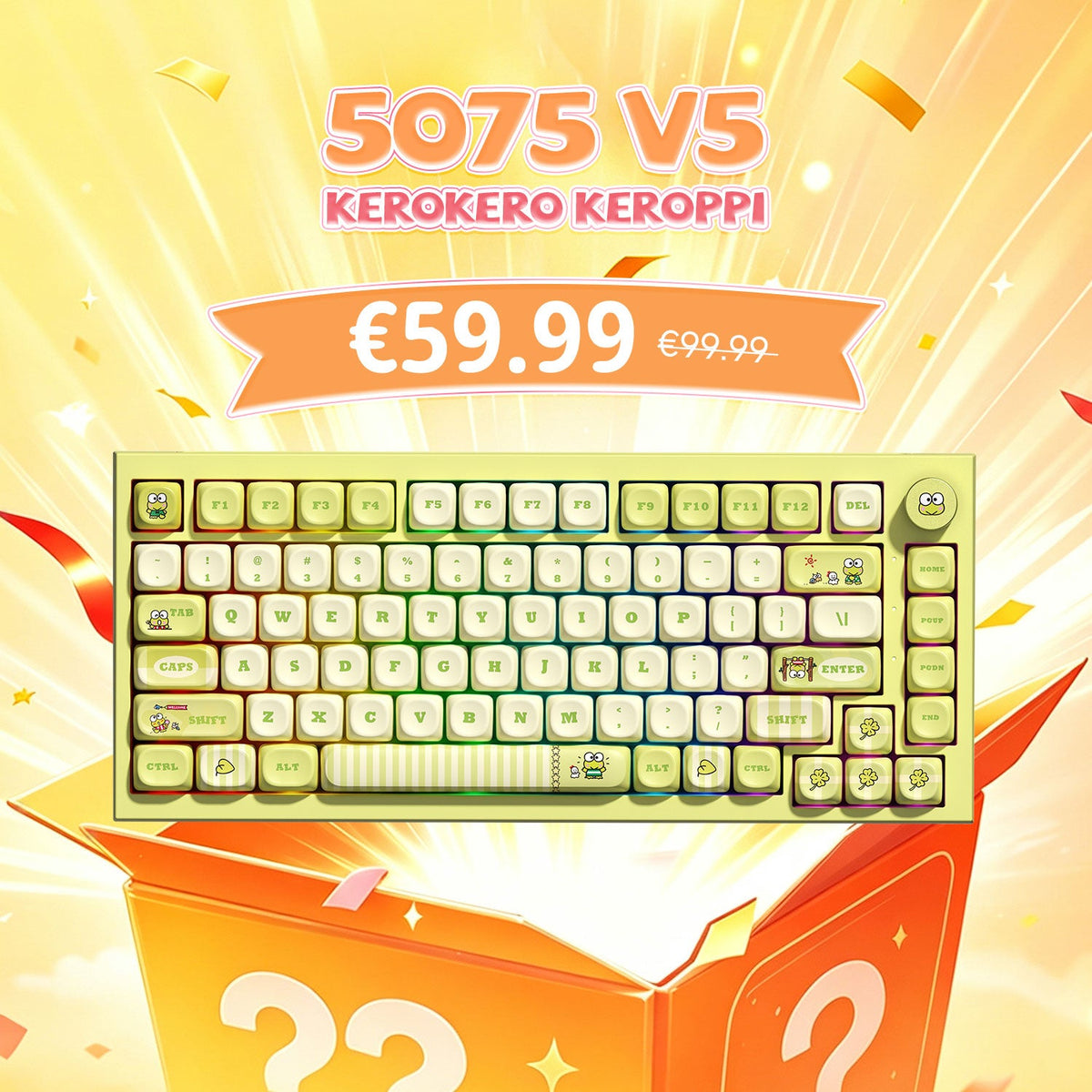 Akko's Mystery Box - 75% & 80% Collab IP Keyboard