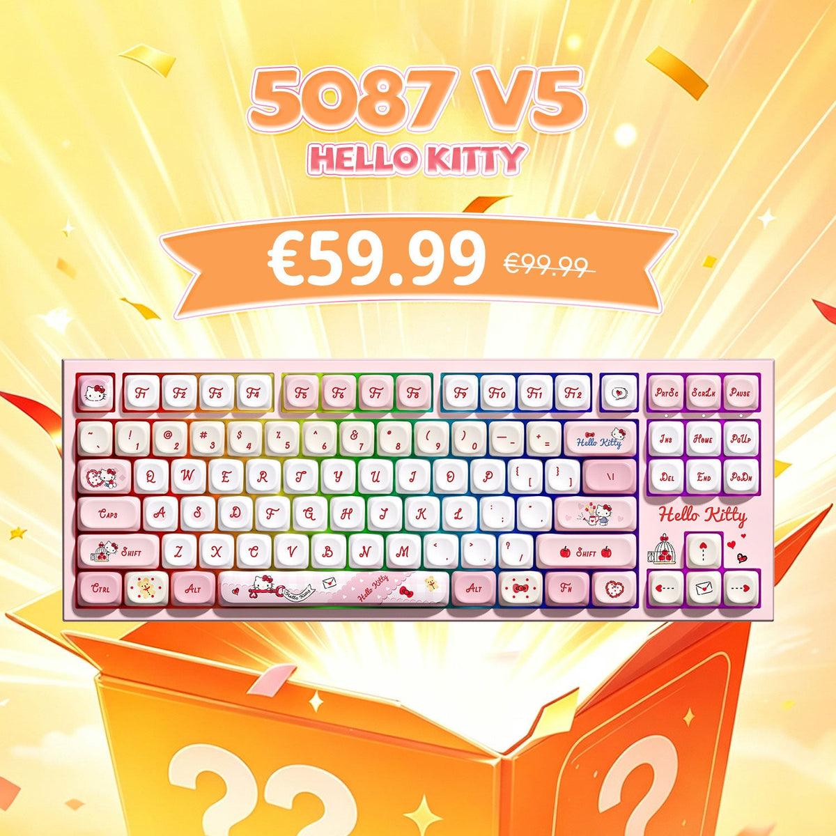 Akko's Mystery Box - 75% & 80% Collab IP Keyboard