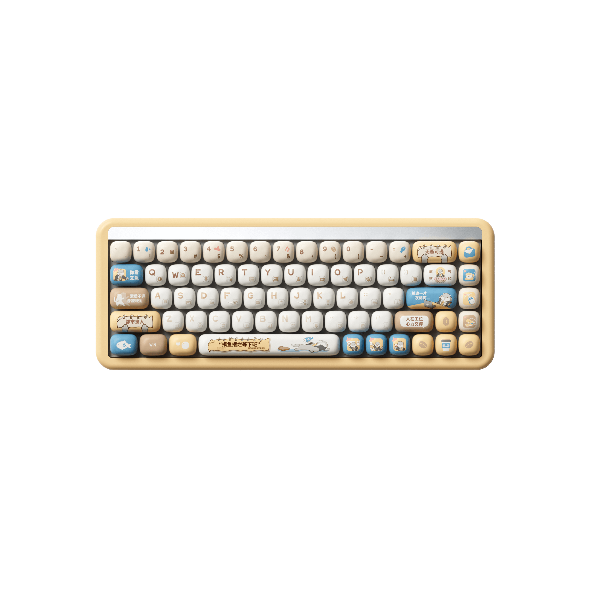 Akko Otter Hustle Keycap Set (138-key)