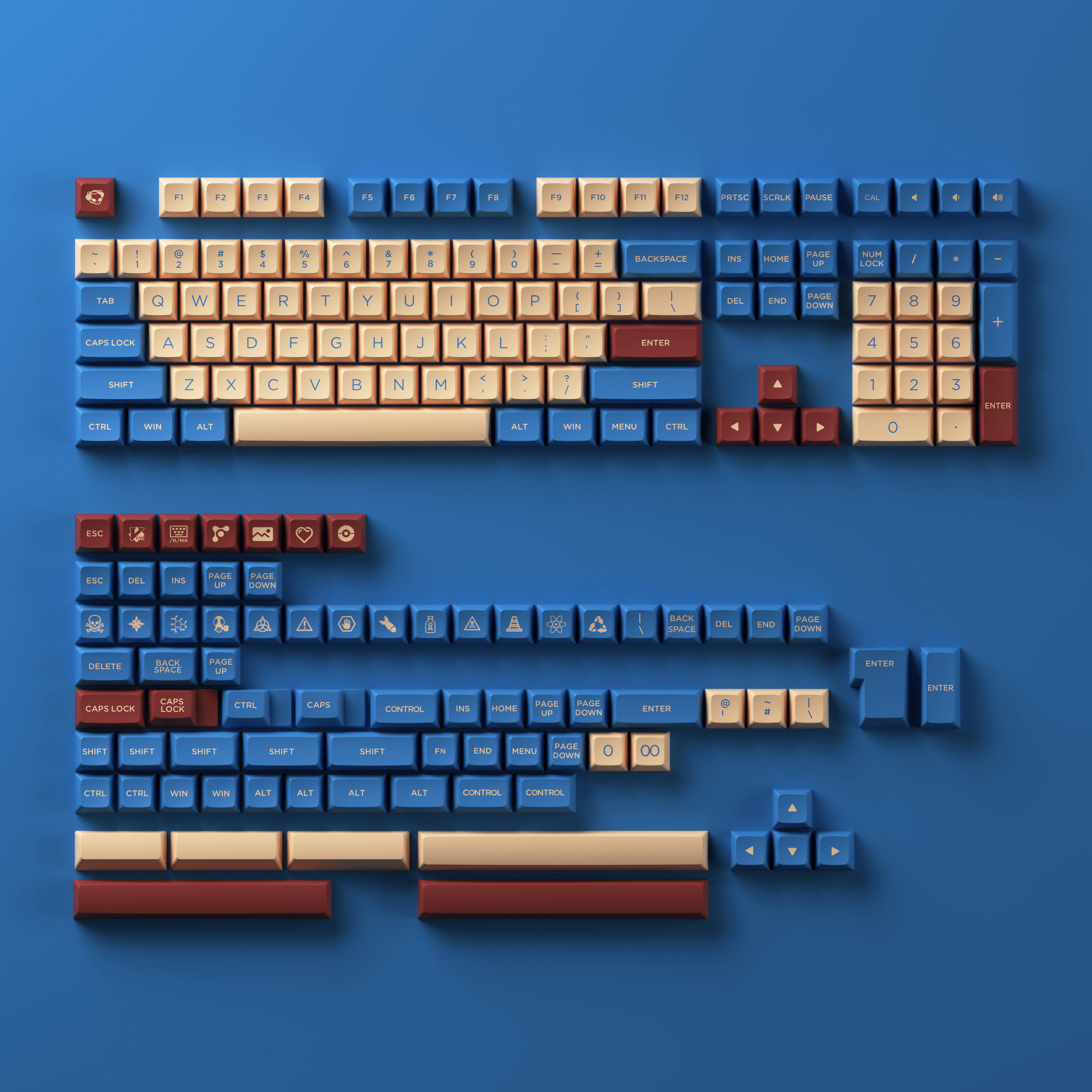 Akko Palace Keycap Set (187-Key)