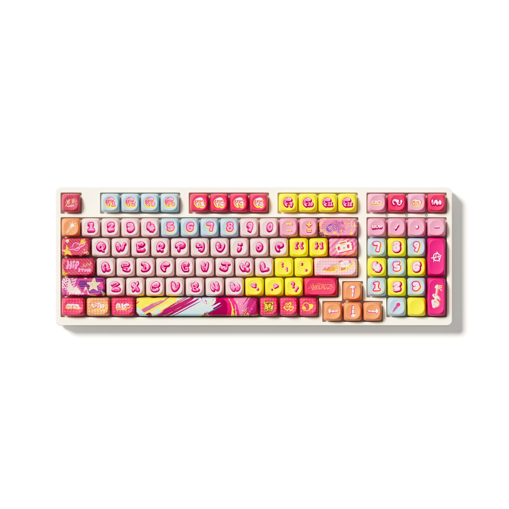 Akko Rainbow Candy Keycap Set (140-key)