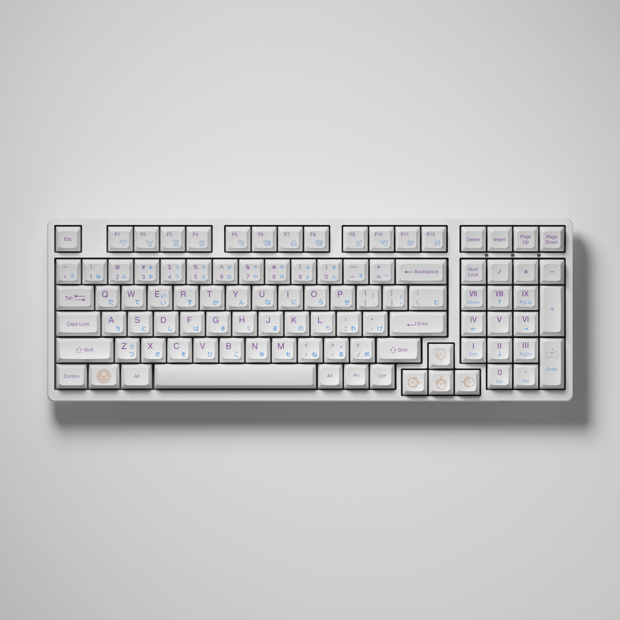 Akko Saint Seiya Keycap Set (145-key)