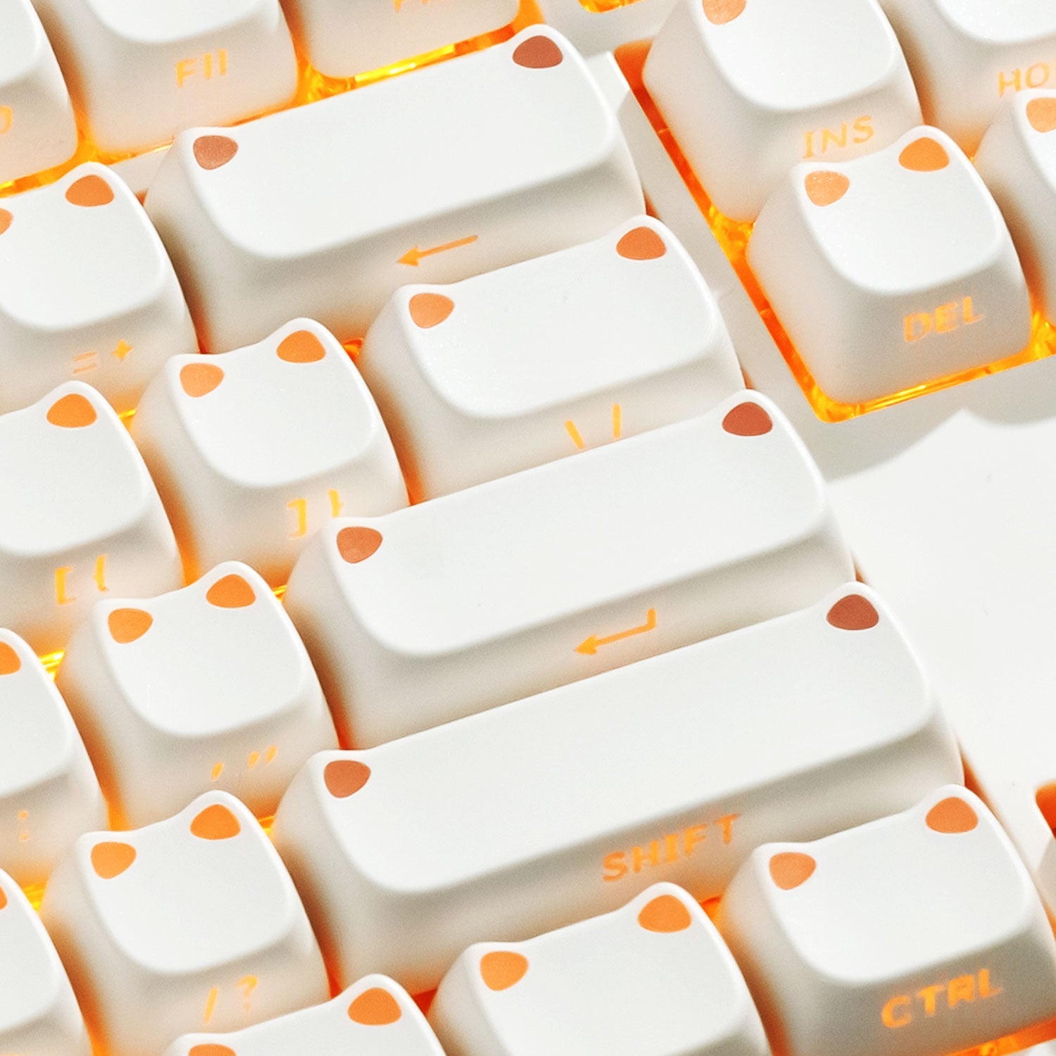 Shiny Kitten Keycap Set (113-Key)