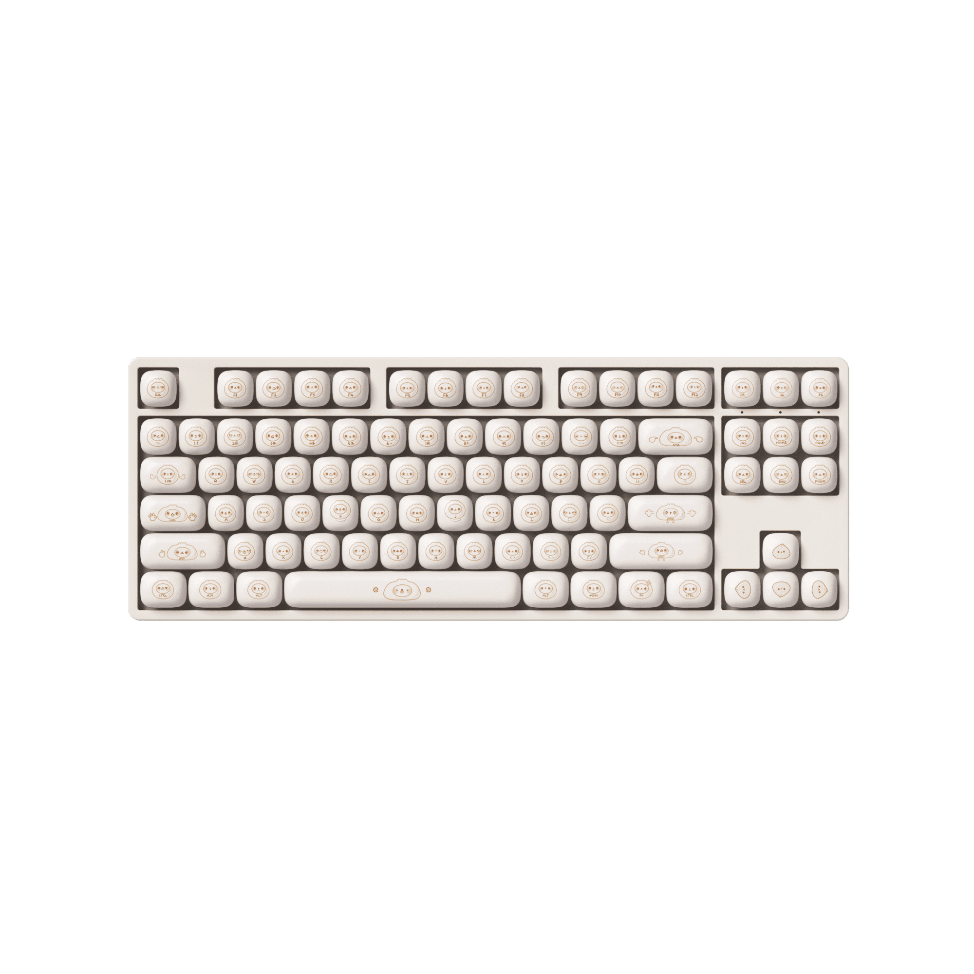 Akko Steamed Buns Keycap Set (144-key)