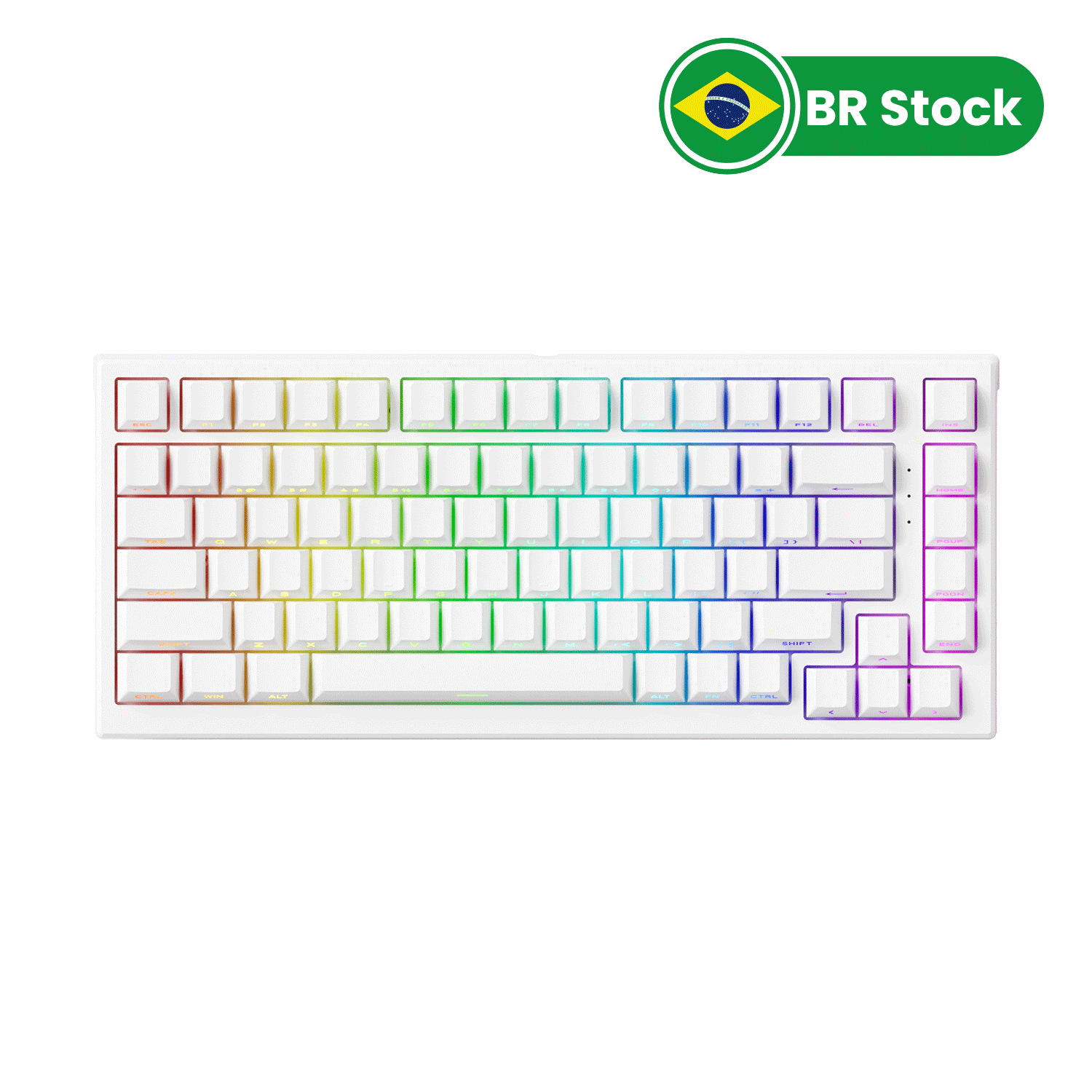 TAC75 HE Magnetic Keyboard - White