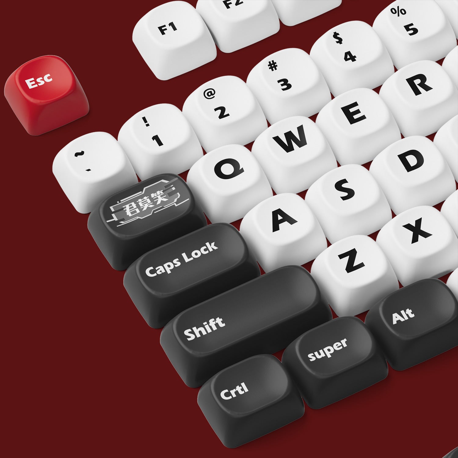 Akko The King's Avatar Keycap Set (137-key)