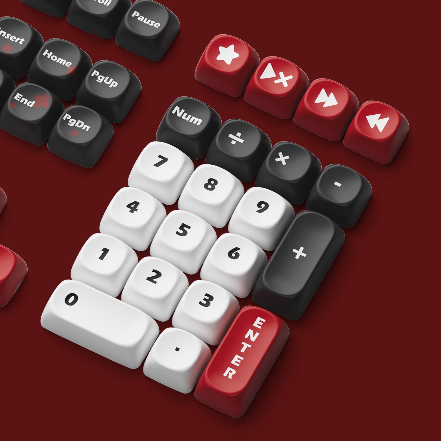 Akko The King's Avatar Keycap Set (137-key)