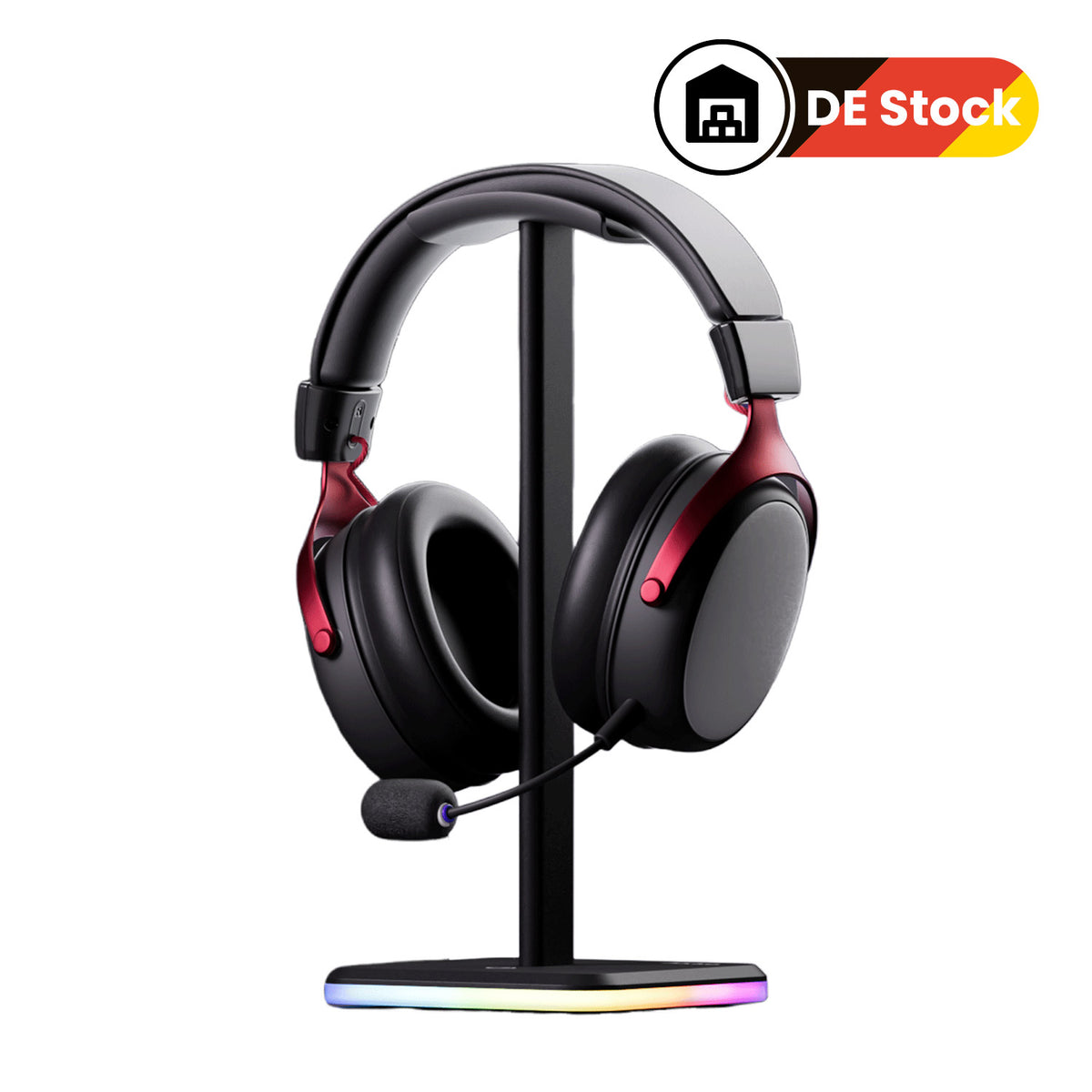 Verge S9 Ultra Gaming Headset (Black & Red)
