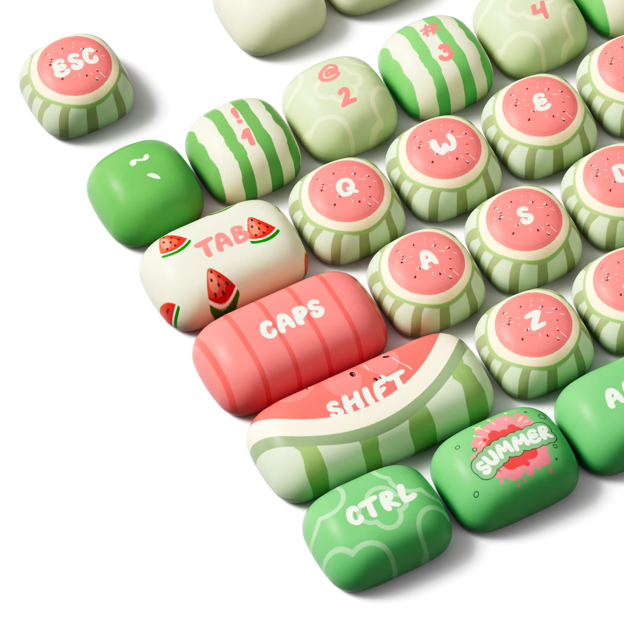 Akko Watermelon Keycap Set (138-key)