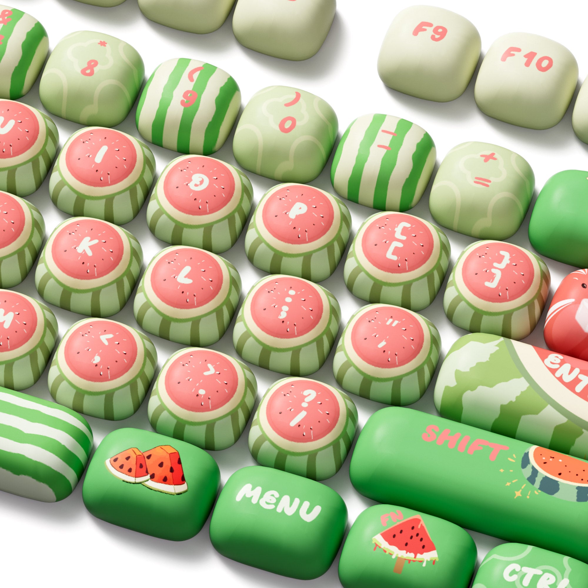 Akko Watermelon Keycap Set (138-key)