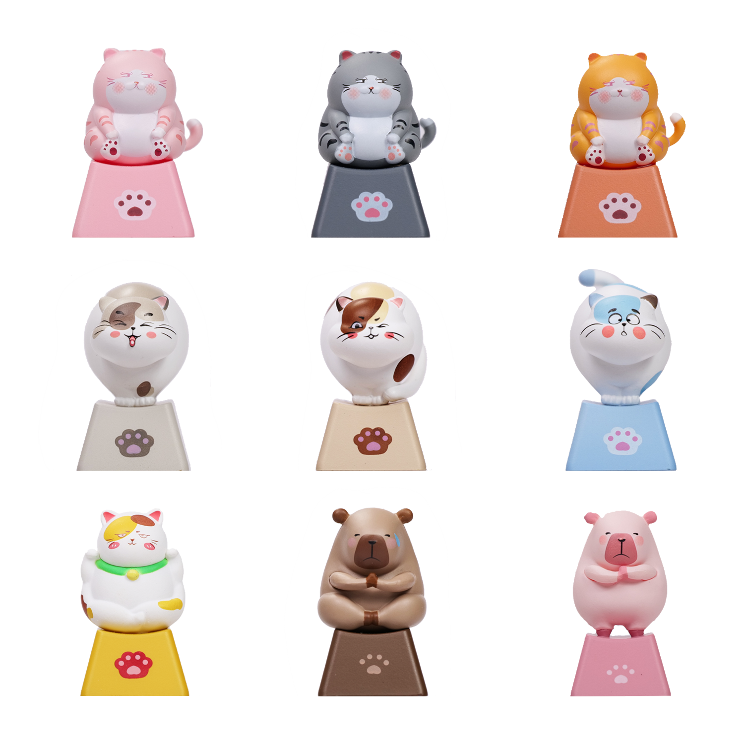 Akko Zoo Artisan Keycap Set