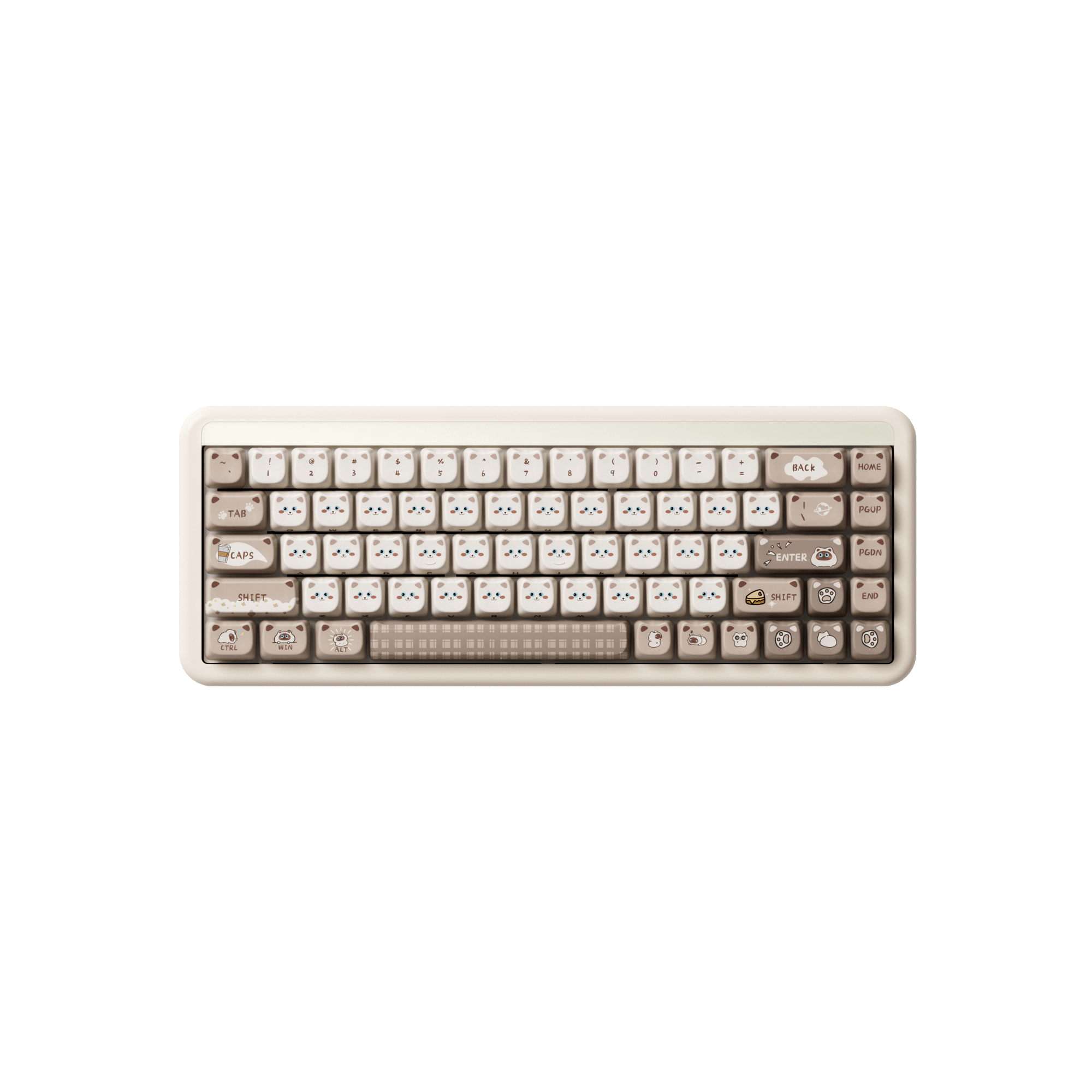 Akko Siamese Cat Keycap Set (142-key)
