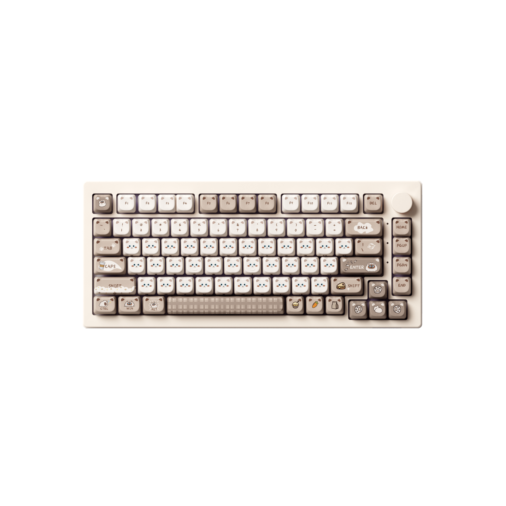 Akko Siamese Cat Keycap Set (142-key)