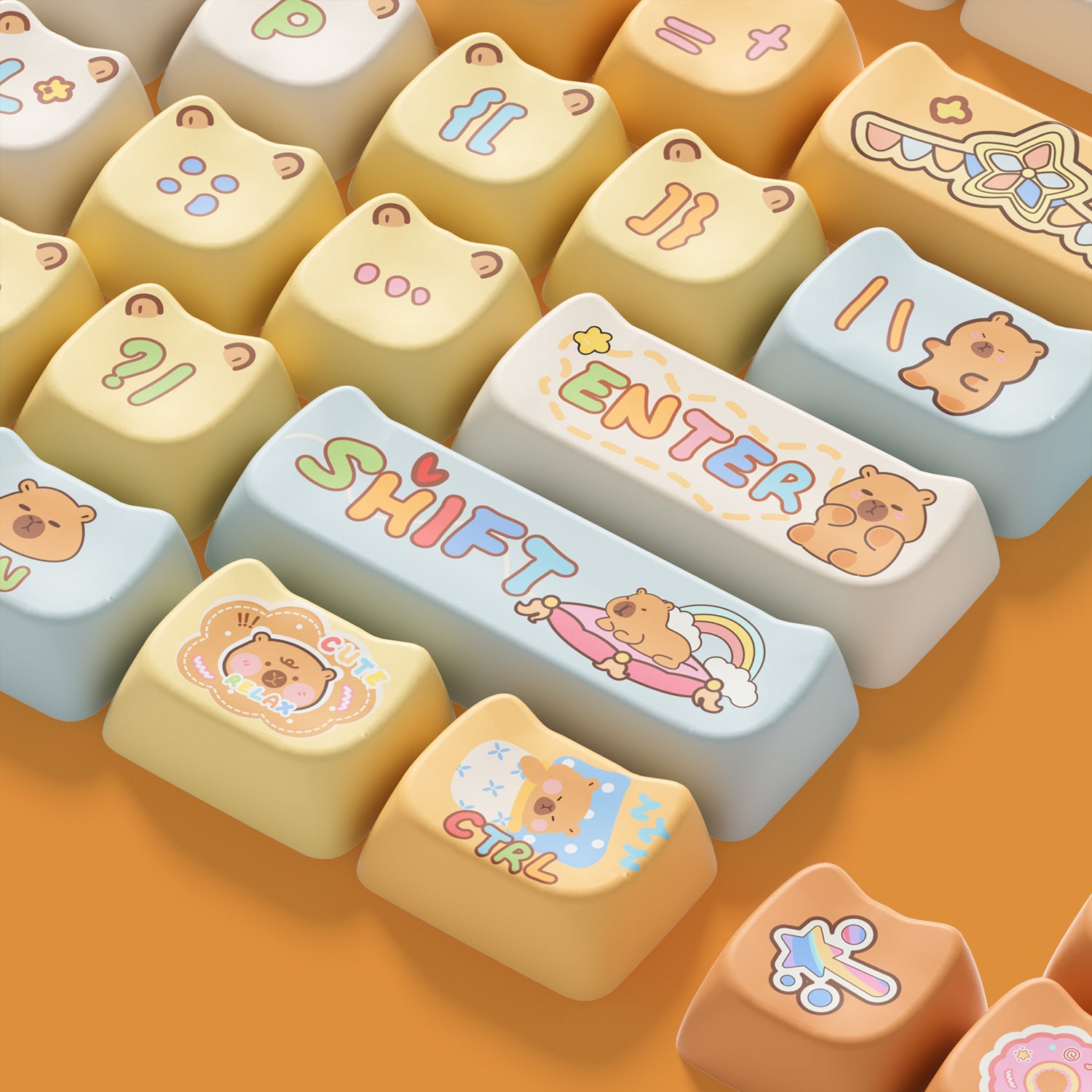 Akko Capybara Keycap Set (142-key)