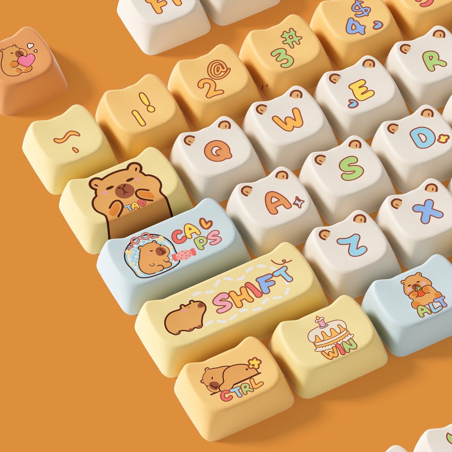 Akko Capybara Keycap Set (142-key)
