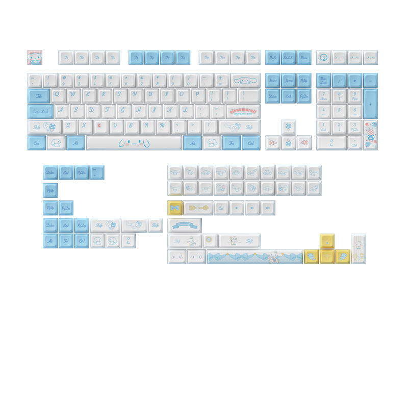 Akko Cinnamoroll Keycap Set (165-key)